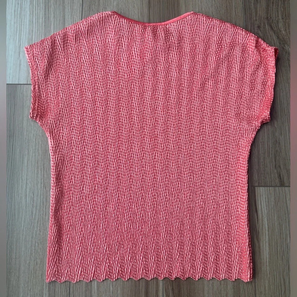 Vintage Lana Lee Plisse Textured Top - Picture 6 of 7